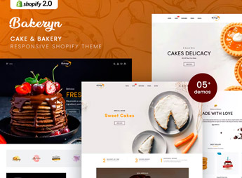 Bakeryn – Cake & Bakery Responsive Shopify Theme