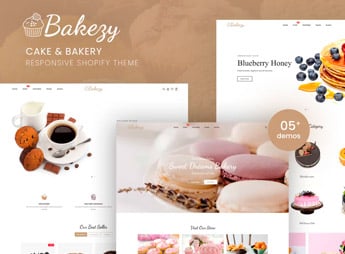Bakezy – Cake & Bakery Responsive Shopify Theme