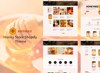 Beeswax – Honey Store Shopify Theme
