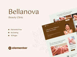 Bellanova – Beauty Clinic Elementor Template Kit