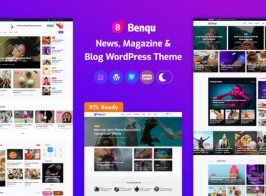 Benqu – News Magazine WordPress Theme