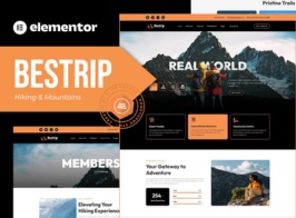 Bestrip – Hiking & Mountain Elementor Template Kit