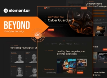 Beyond – IT & Cyber Security Elementor Template Kit