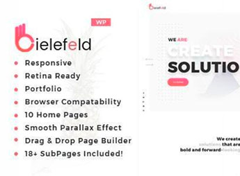 Bielefeld – Multipurpose Creative Portfolio WordPress Theme