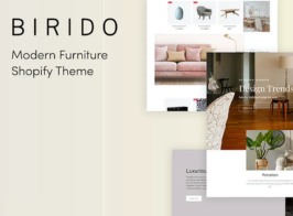 Birido – Modern Furniture Responsive Shopify Theme
