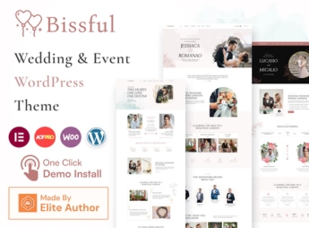Bissful – Wedding & Event WordPress Theme