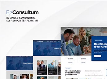 Bizconsultum – Business Consulting Elementor Template Kit