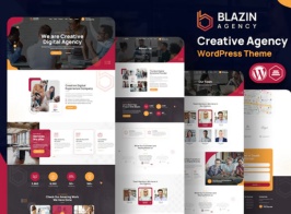 Blazin Agency – Creative WordPress Theme
