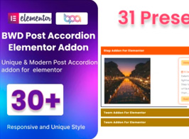BWD Blog Post Accordion Addon For Elementor