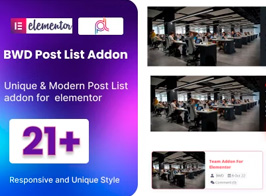 BWD Blog Post List Addon For Elementor
