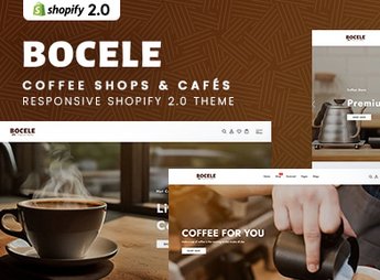 Bocele – Coffee Shops & Cafés Responsive Shopify 2.0 Theme