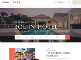 Boliin – Resort & Hotel Booking WordPress Theme