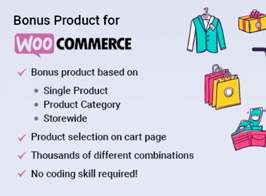 Bonus Product for WooCommerce