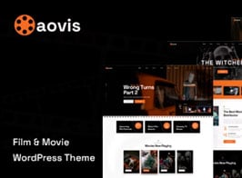 Aovis – Booking Movie Tickets WordPress Theme