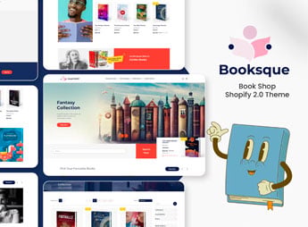 Booksque – Book Shop Shopify Theme