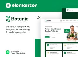 Botania – Gardening & Landscaping Elementor Template Kit