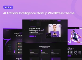 Braine – Digital AI WordPress Theme