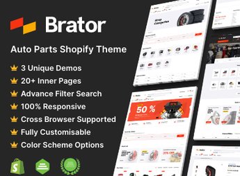 Brator – Auto Parts Shopify Theme