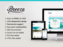 Breeze — Responsive WooCommerce Theme