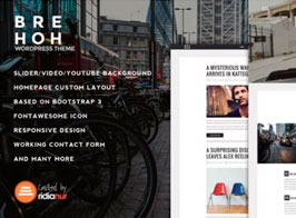 Brehoh – Responsive One Page Portfolio Theme