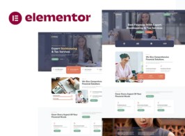 Butax – Tax Service & Financial Advisor Elementor Template Kit