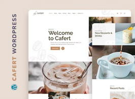 Cafert – Cafe and Restaurant WordPress Theme