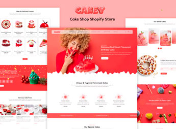 Cakey – Cake Shop Shopify Store