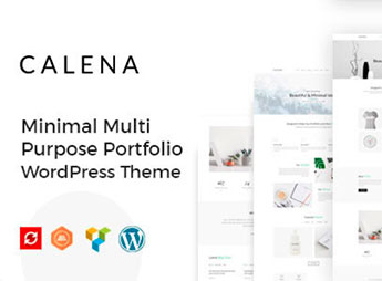 Calena – Minimal Multi-Purpose Portfolio WordPress Theme