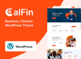 Calfin – Business Finance WordPress Theme