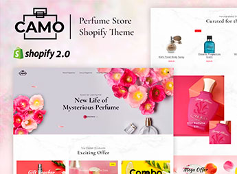 Camo – Perfume, Elegance Aroma Store Shopify Theme