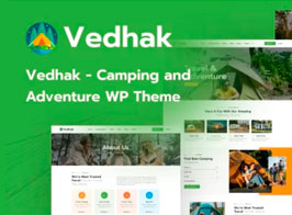 Vedhak – Camping and Adventure WordPress Theme