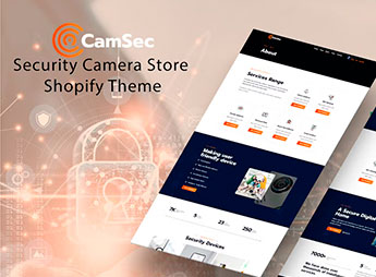 Camsec – Automation, CCTV Camera Shopify Store