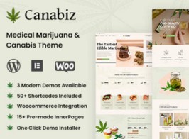 Canabiz – Weed Medical Marijuana, Cannabis Shop Theme