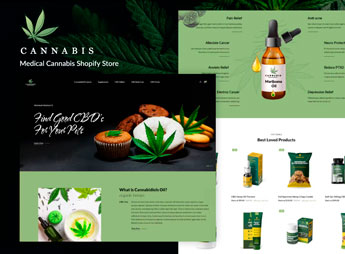 Cannbiz – Marijuana, Cannabis Shop Shopify Theme