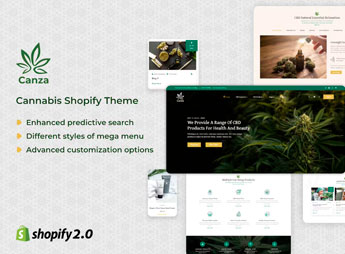 Canza – Medical Marijuana Shopify Theme