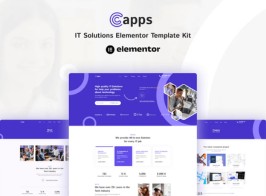 Capps – IT Solutions Elementor Template Kit