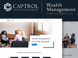 Captrol – Wealth Management Elementor Template Kit