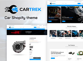 Car Trek – Auto, Car Spare Parts Shopify Theme