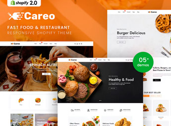 Careo – Fast Food & Restaurant Shopify 2.0 Theme