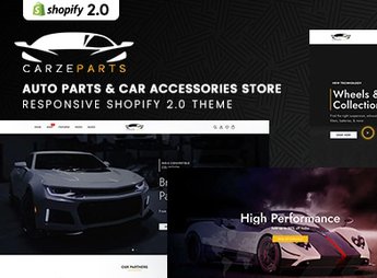 Carze – Auto Parts & Car Accessories Store Shopify 2.0 Theme