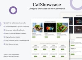 CatShowcase – Category Showcase for WooCommerce