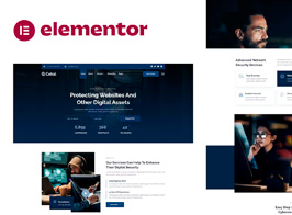 Cekal – Cyber Security & IT Service Elementor Template Kit