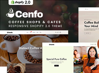 Cenfo – Coffee Shops & Cafes Shopify 2.0 Theme