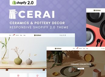 Cerai – Ceramics & Pottery Decor Shopify 2.0 Theme