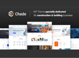 Chade – Construction WordPress Theme