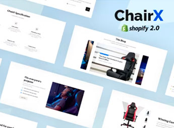 Chairx – Apps, Single Product Promotion Shopify Theme