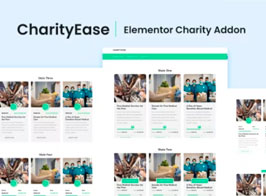 CharityEase – Elementor Charity Addon