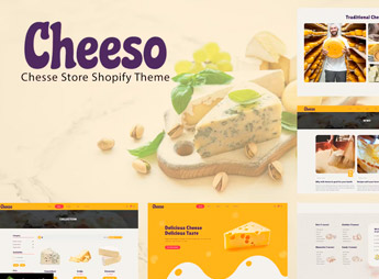 Cheeso | Organic Cheese Products Shopify Store