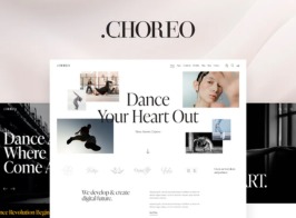 Choreo – Dance Studio & School WordPress Theme
