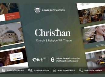 Christian – Church WordPress Theme